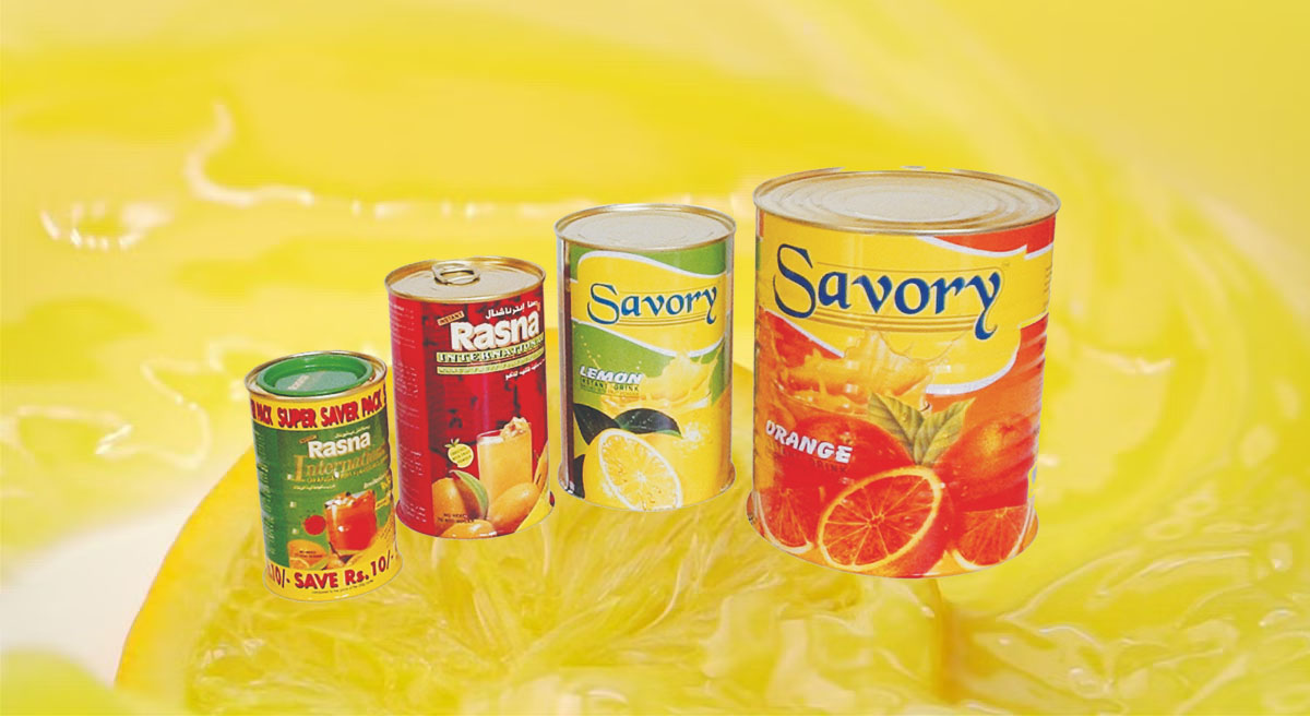 Fruit Concentrate Cans
